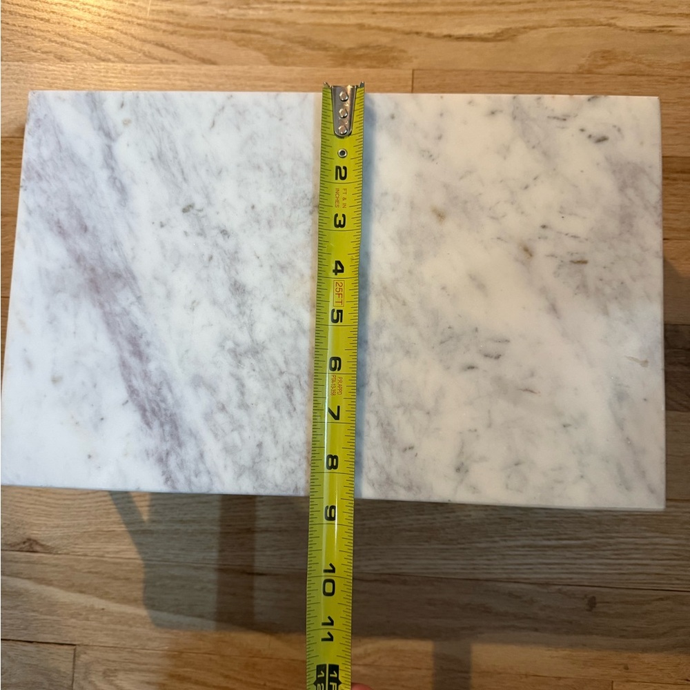 Threshold Marble and Steel Stand NWT - Picture 7 of 8